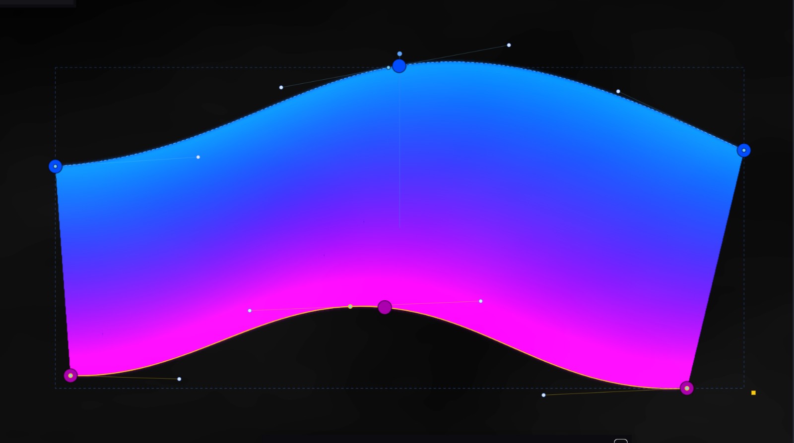 Basic two-rail Gradient Patch in Amorpher