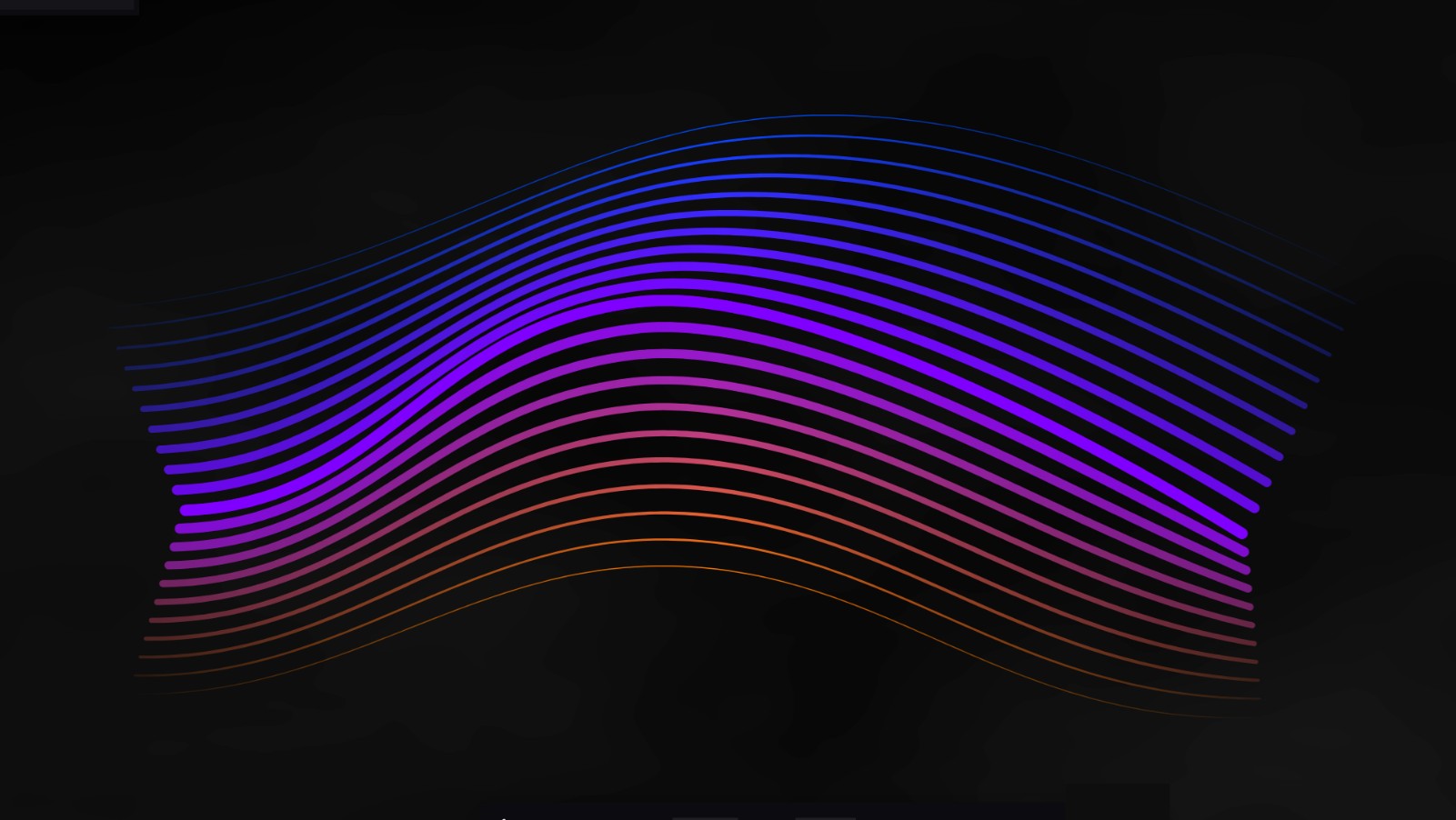 Three Gradient Patch rails with line rendering in Amorpher