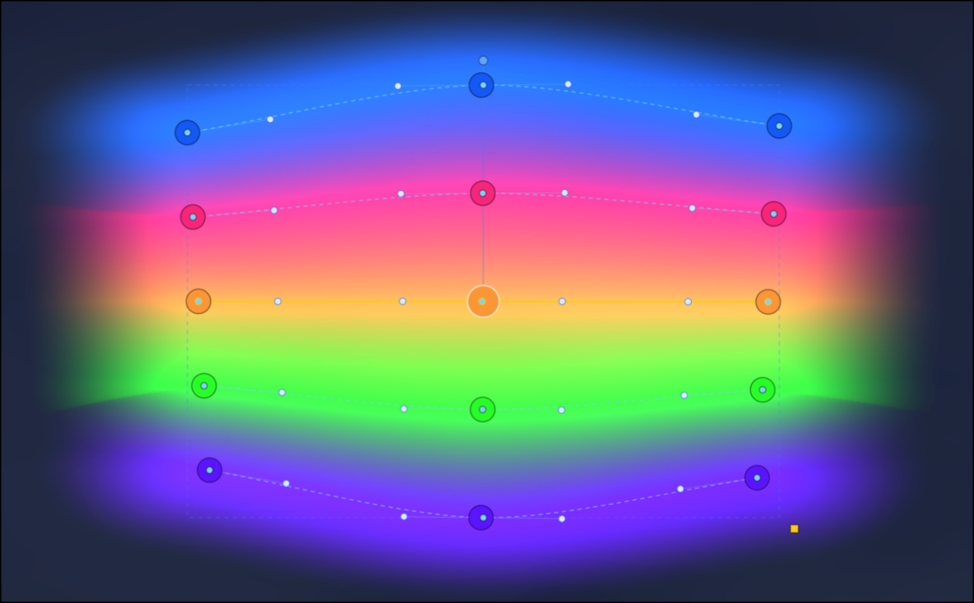 Gradient Patch falloff control in Amorpher