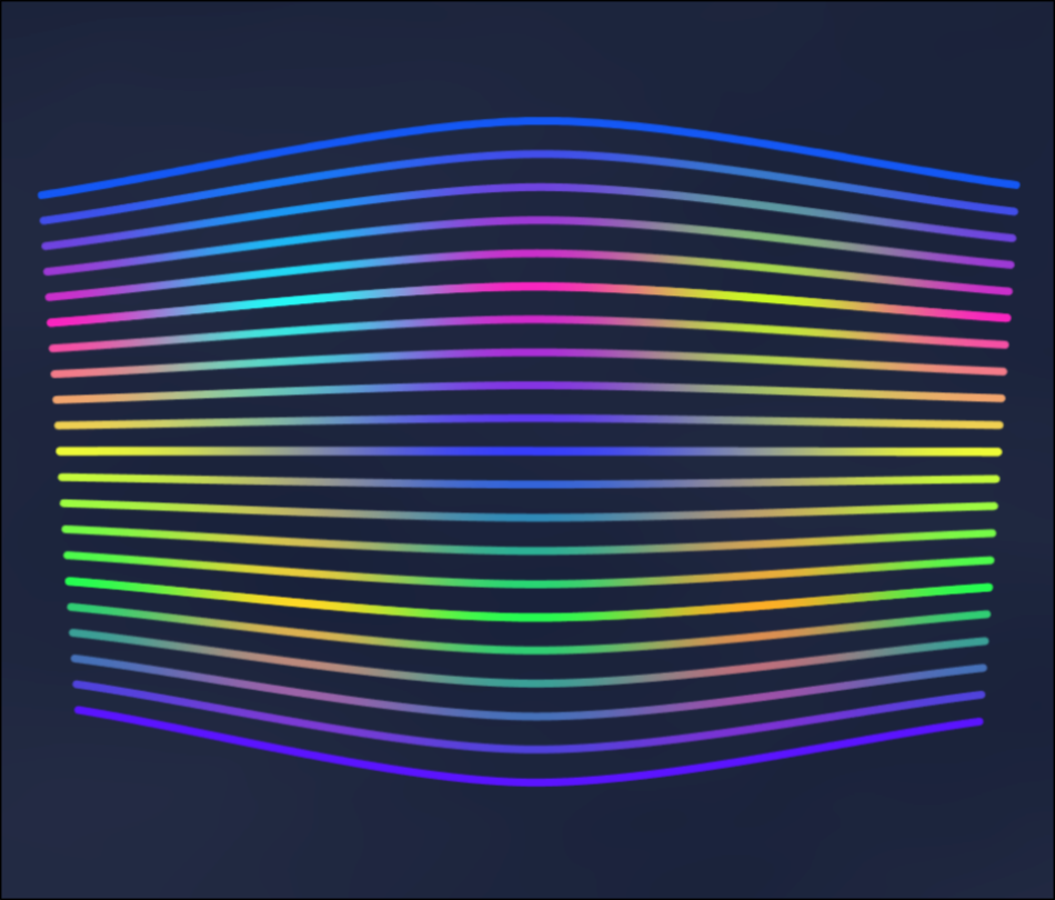 Lines Gradient Patch render mode in Amorpher