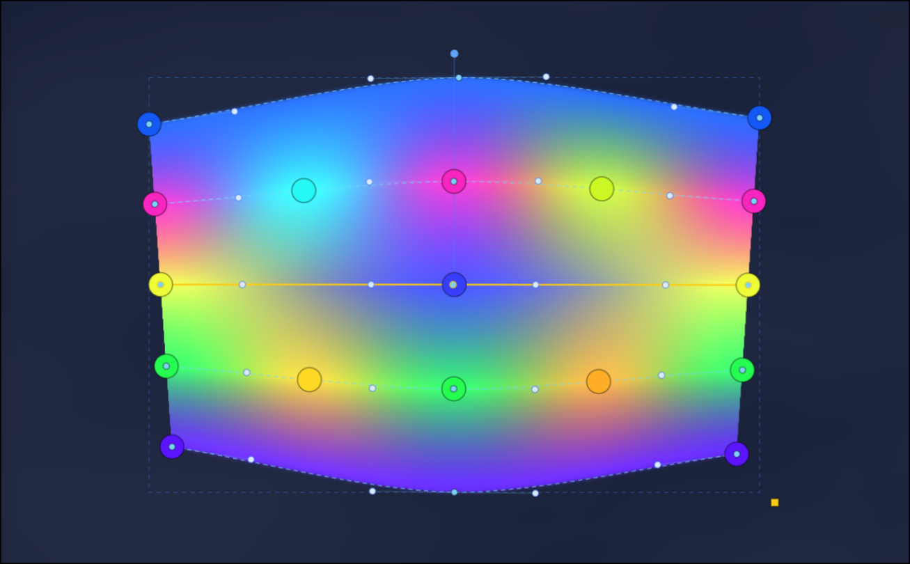 Gradient Patch power points in Amorpher